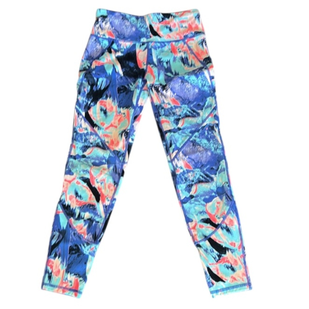 Sweaty Betty Colorful Abstract Print Leggings